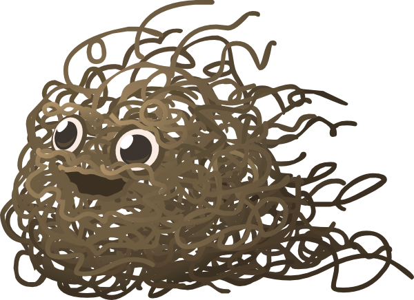 Dust Clipart Transparent - Dust Bunnies Clip Art (600x436), Png Download