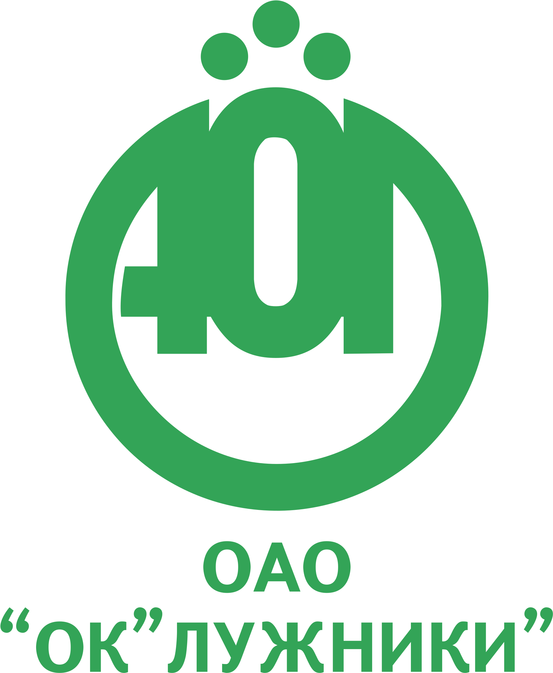 Luzhniki, Oao Olympic Complex Logo Png Transparent - Oao (2400x2400), Png Download