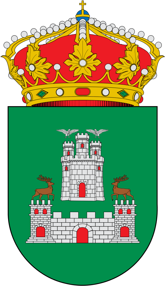 Chinchilla De Monte-aragón - Escudo Casas Ibañez (744x1052), Png Download