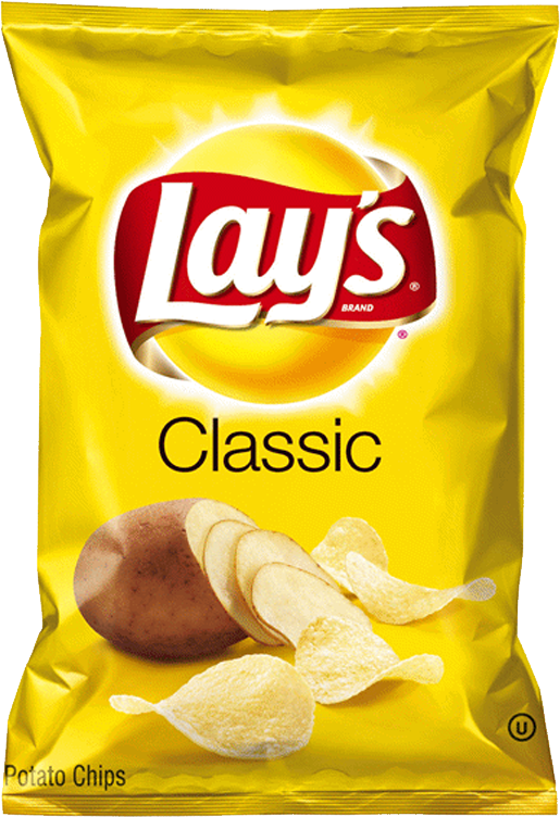 Potato Chips Png - Lay's Potato Chips Regular (515x752), Png Download