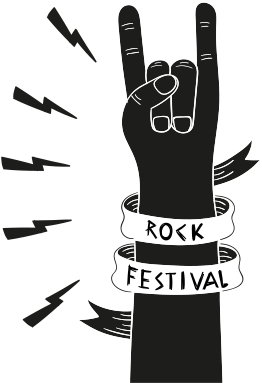Rock Hand Sign Tumblr For Kids - Png Rock And Roll (1200x628), Png Download
