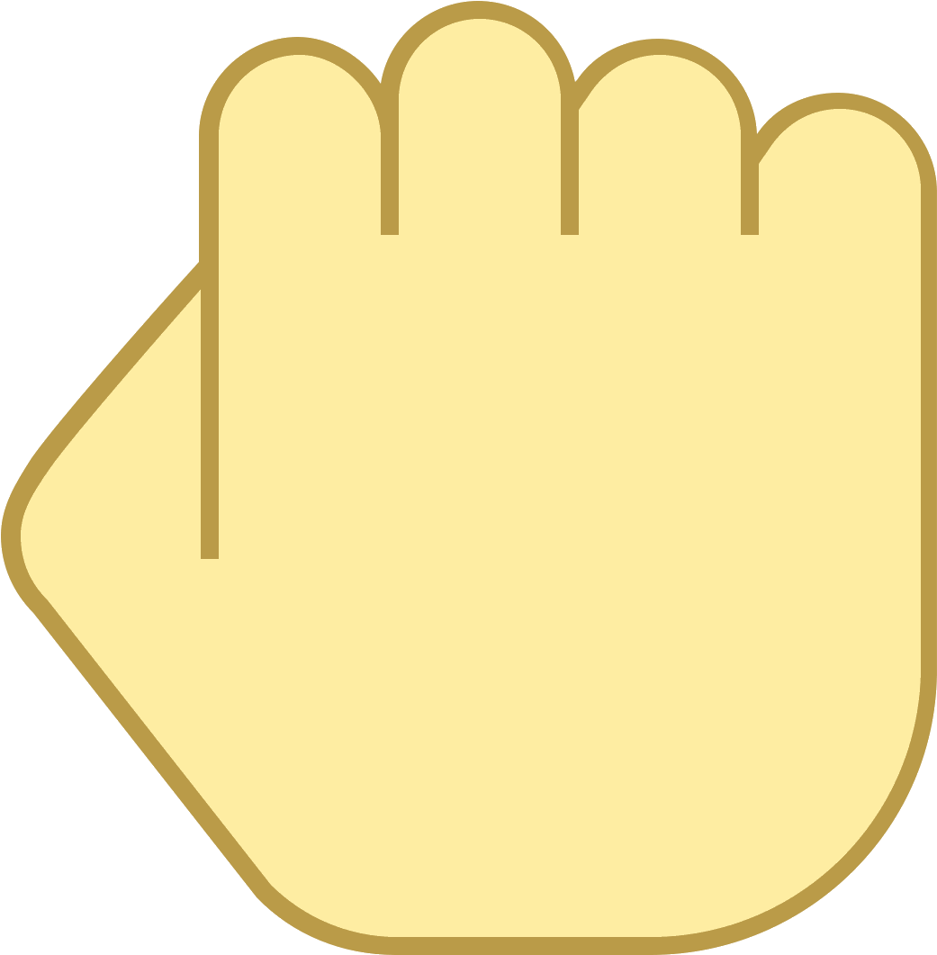 Hand Rock Icon - Icon (1600x1600), Png Download