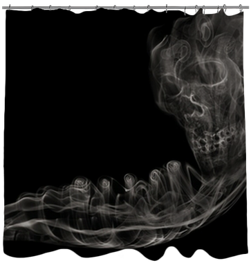 Smoke Into Skull Tattoo (400x400), Png Download