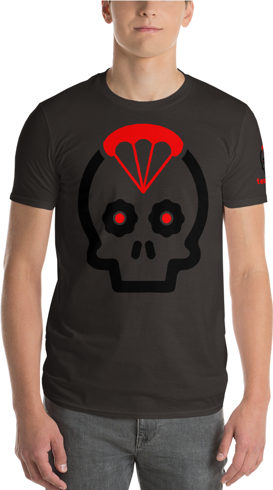 Red Mockup Front Mens Smoke (1000x1000), Png Download