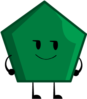 Shape Battle Green Pentagon By - Shape Battle Green Pentagon (640x360), Png Download