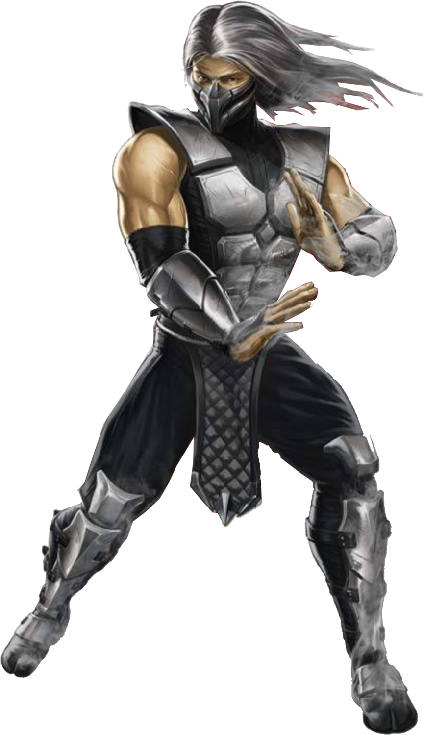 Smoke Holds Possession Of One Bonus Costume, That Being - Smoke Mortal Kombat (1000x1531), Png Download