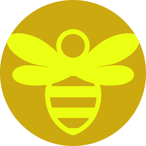 Mfc Bee Logo Temp - Miraculous Queen Bee Symbol (500x500), Png Download