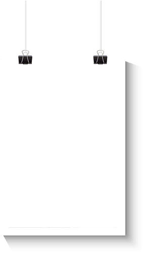 Banners & Billboards - White Hanging Sign Png (319x525), Png Download