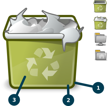 Tango Icon Elements - Icon (369x362), Png Download