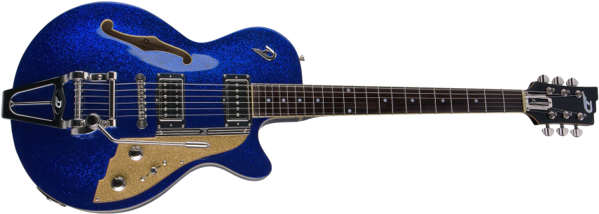 Starplayer Tv Blue Sparkle - Duesenberg Starplayer Tv Blue Sparkle W/case (870x700), Png Download