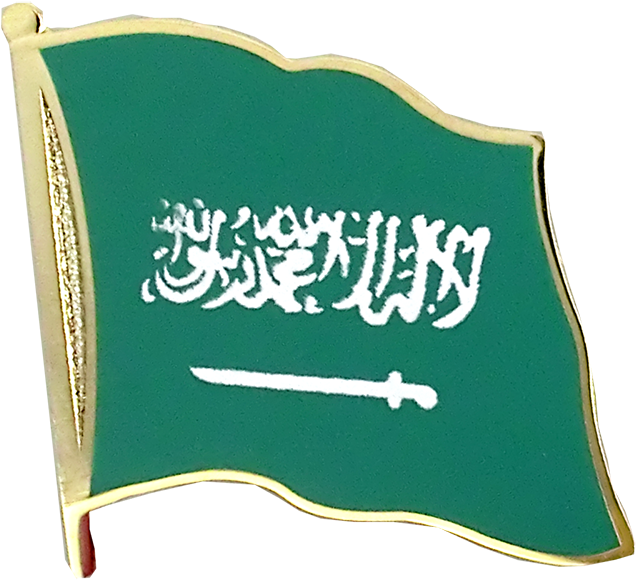 Flag Lapel Pin - Lord Of Arabia, Ibn Saud (1500x938), Png Download