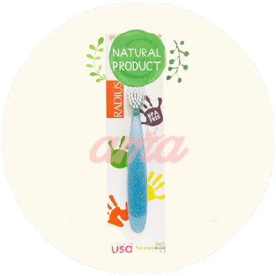 Radius, Totz Toothbrush, 18 + Months, Extra Soft, Light (400x400), Png Download
