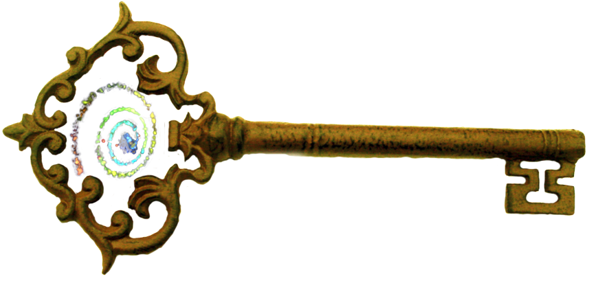 Chrissy The Blesser - Antique Skeleton Key (900x493), Png Download