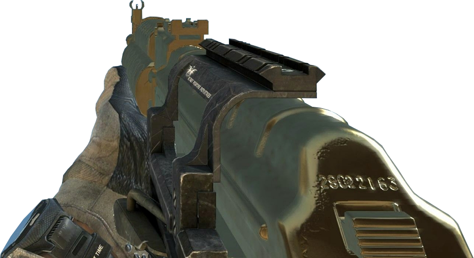 Ak-47 Gold Mw3 - Ak 47 Mw3 Gold (963x524), Png Download