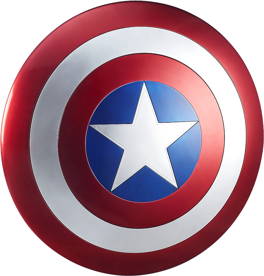 Captain - Marvel Legends Captain America Shield (1000x1000), Png Download