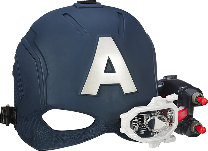 The Avengers Captain America Stealth Vision Helmet, - Hasbro Marvel Captain America Civil War Scope Vision (679x492), Png Download