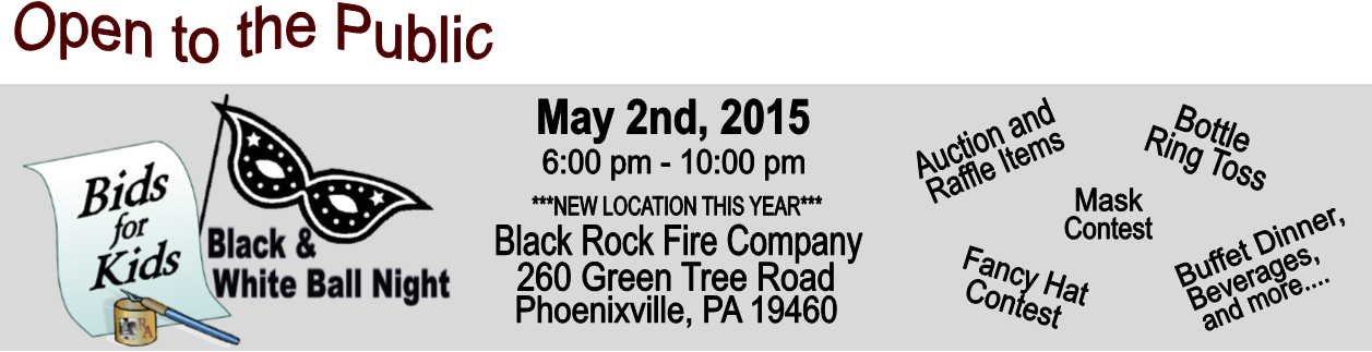 Bids For Kids “black & White Ball” Night - Highland Industries (1257x323), Png Download