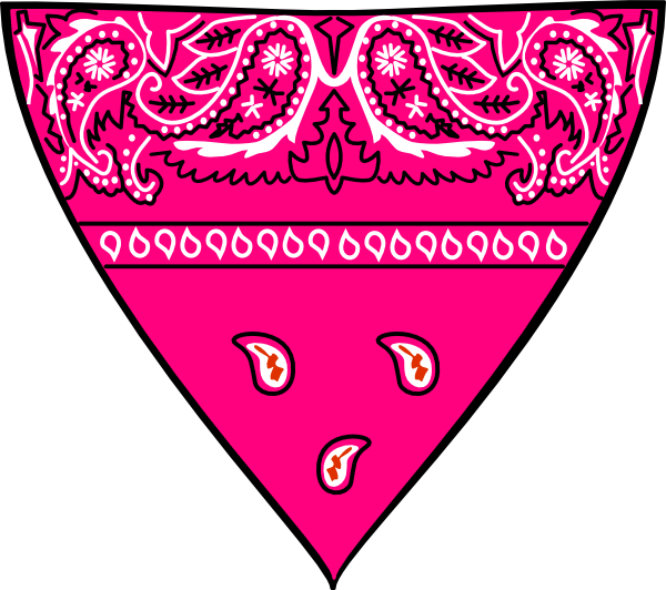Cowgirl Bandana Clipart For Your App - Bandana Clipart Png (600x532), Png Download