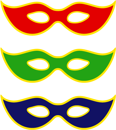 Masquerade Mask Photo Booth Prop - Mask For Photo Booth (458x593), Png Download