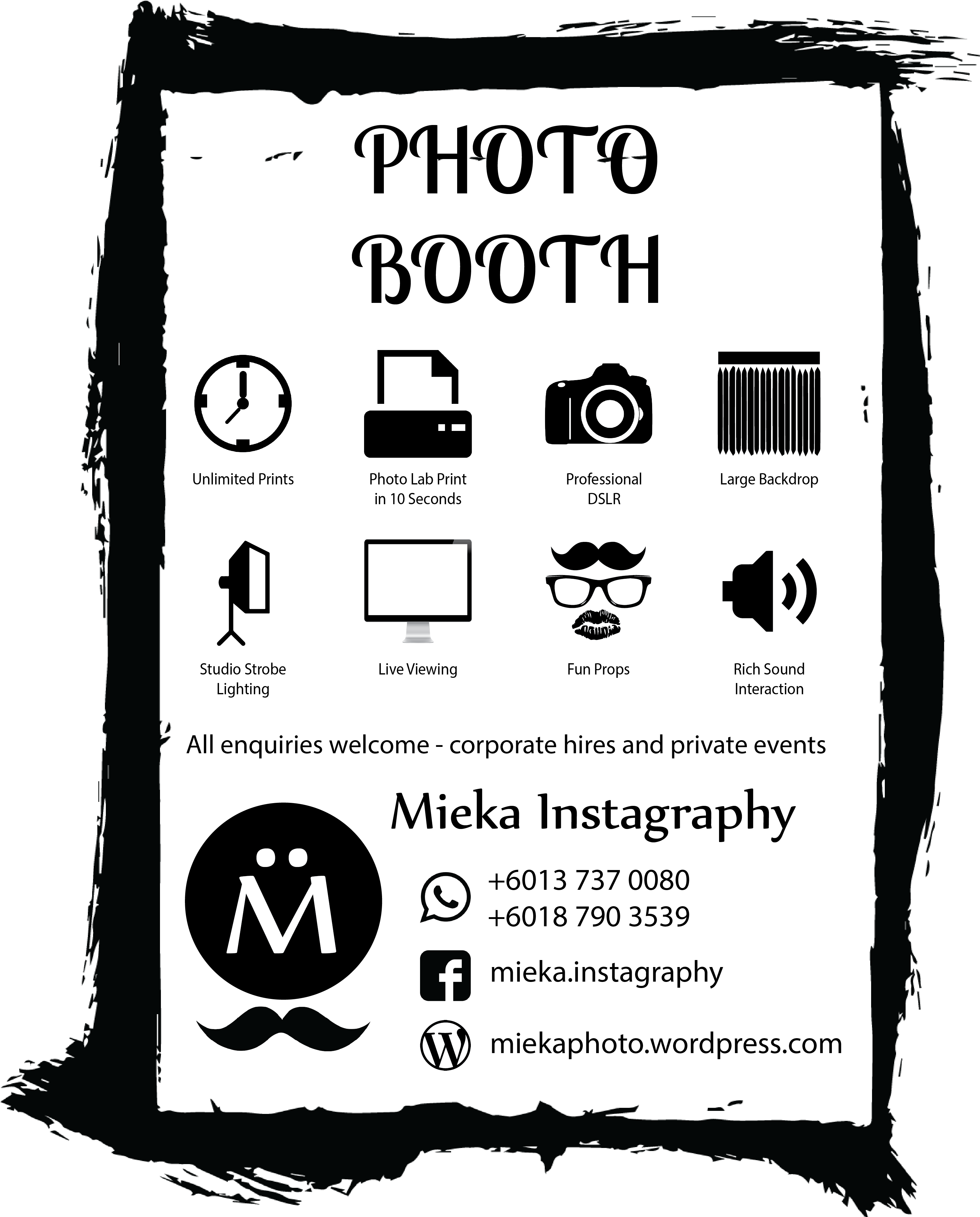 Photo Booth Leaflet Leaflet Free Transparent PNG Download PNGkey