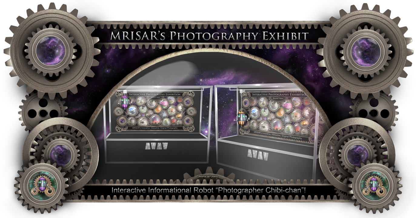 Mrisar's Robot Instructor Chibi-chan Exhibit - Exhibition (1373x720), Png Download