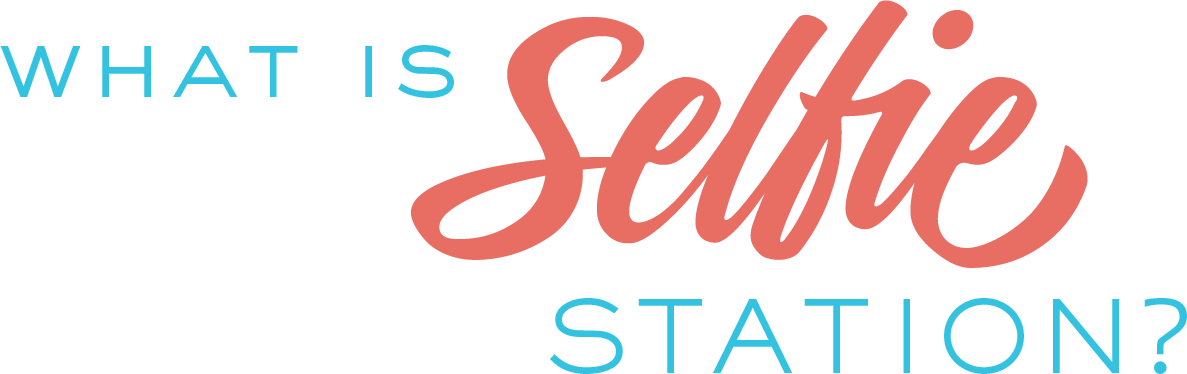 Selfie Station Is A Perfect Addition To Any Party Or - Selfie Station Logo (1187x374), Png Download