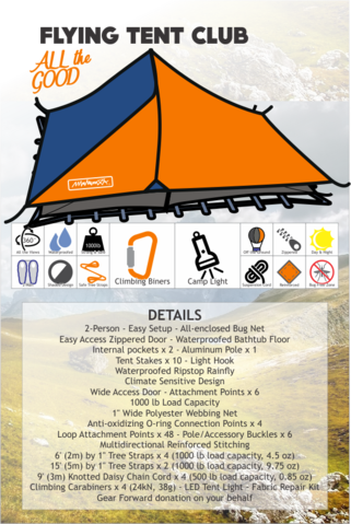 Fabric Repair Kit - Tent (321x479), Png Download