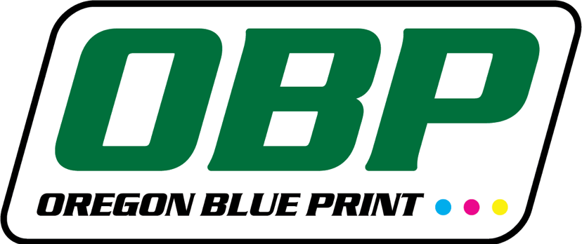 Oregon Blue Print (828x348), Png Download