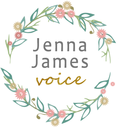 Jenna James Voice Logo Png - Honeysuckle (405x438), Png Download