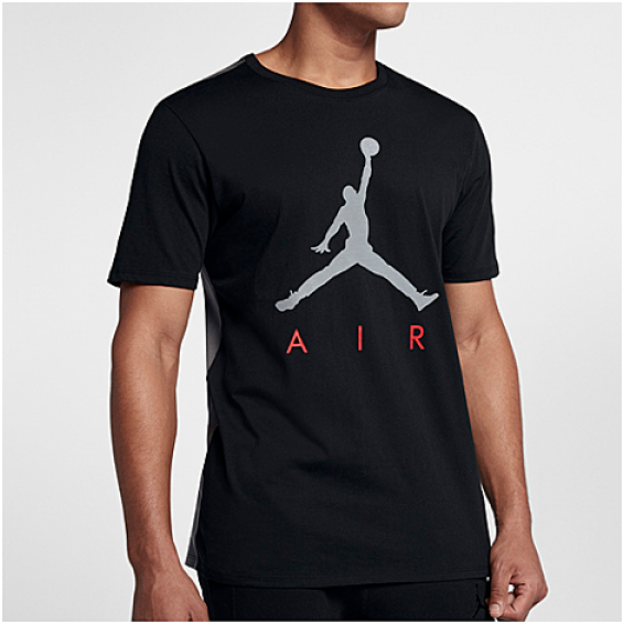 Jordan Jumpman Air Graphic T-shirt - M Jsw Tee Iconic Jumpman (600x600), Png Download