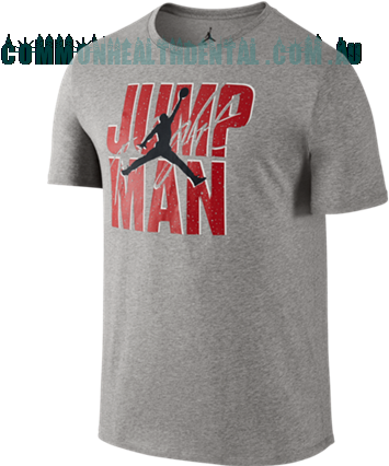 Outlet On Sale Jordan Jumpman Flight T-shirt - Boys Youth Air Jordan Crew Neck Tee M, Grey Jumpman (425x425), Png Download