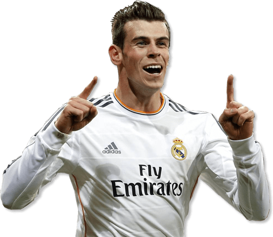 Celebrities - Gareth Bale 2014 Png (552x480), Png Download