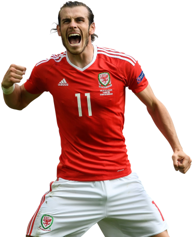 Gareth Bale Wales Png (390x475), Png Download
