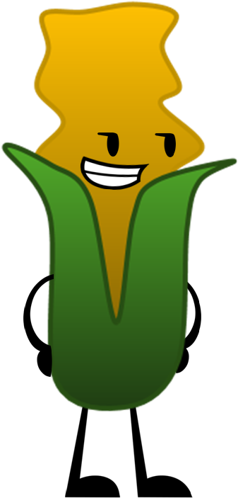 Corn Pose - Portable Network Graphics (354x714), Png Download