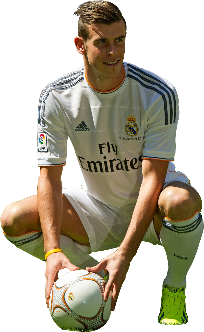 Gareth Bale - Football Photo - Gareth Bale Joins Real Madrid Bernabeu (1024x1465), Png Download