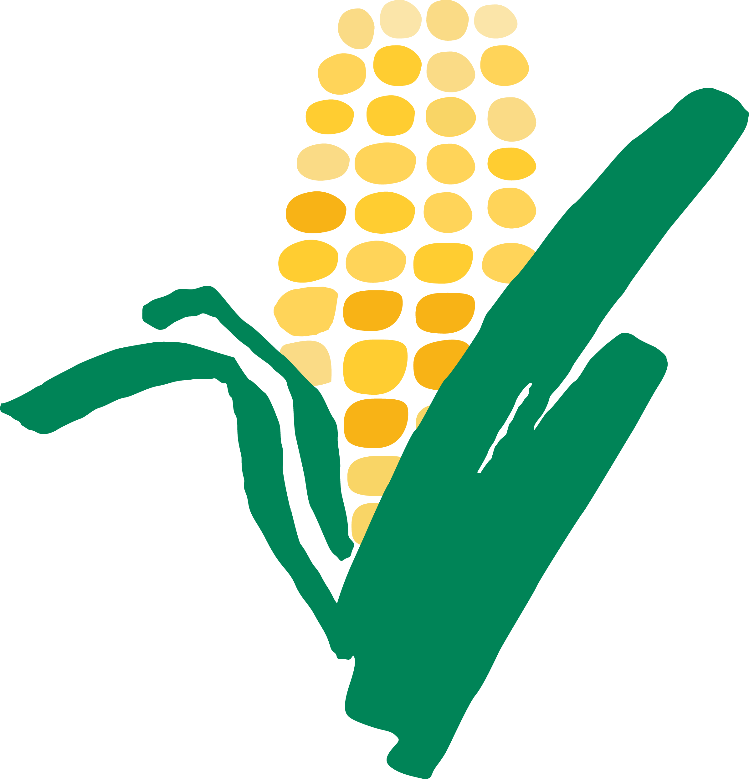 Corn - Food Bank Of South Jersey (2393x2487), Png Download