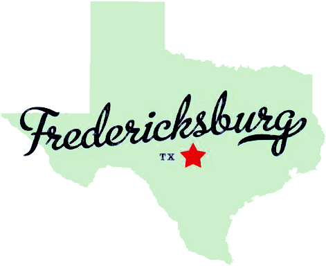 Fredericksburg Texas Map - Atlantic City Nj Logo (500x417), Png Download