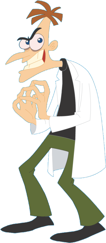 Heinz Doofenshmirtz 5 - Dr Doofenshmirtz (400x853), Png Download