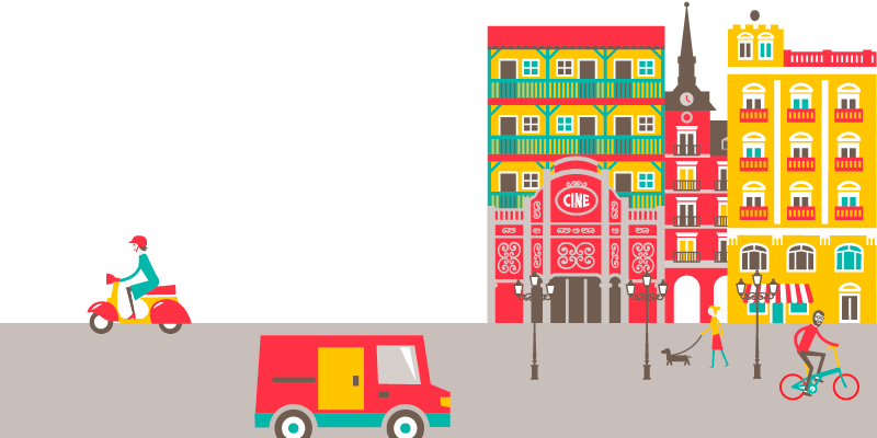 Punto - Madrid (800x400), Png Download