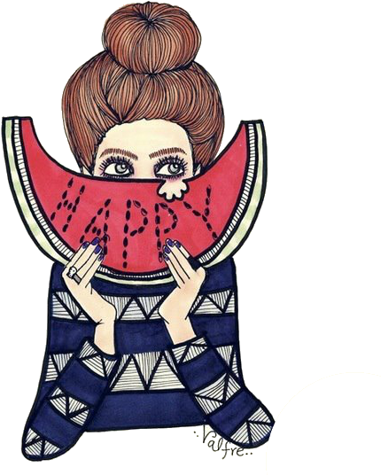 Ilustração//vintage Girl Png 77 By Ananurputeri - Desenho Tumblr Png (500x595), Png Download