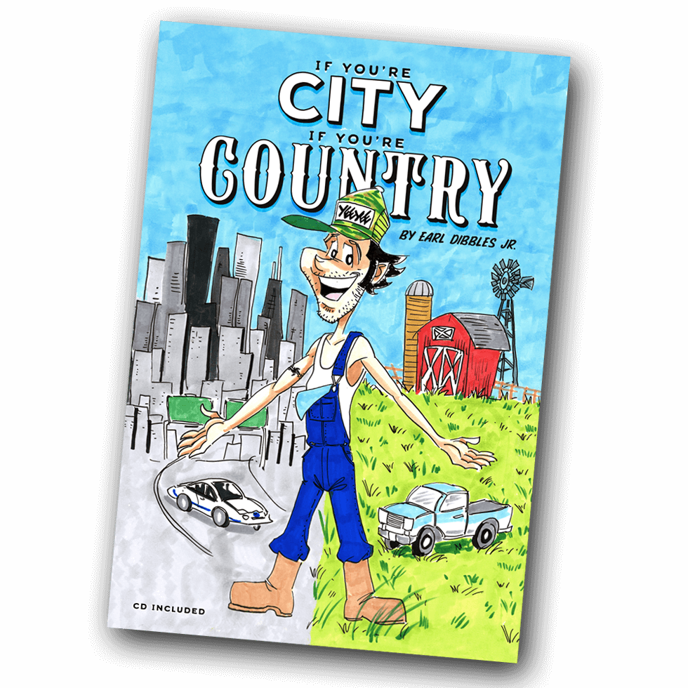 If You're City, If You're Country - Earl Dibbles Jr Book (980x980), Png Download
