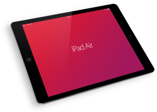 Ipad Air Mockup Black - Photography (650x372), Png Download