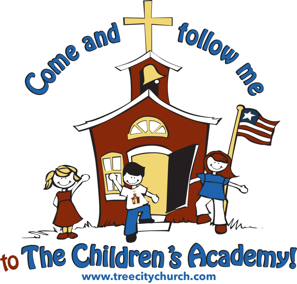 Thechildrensacademy - Color - Tree City Church (1000x957), Png Download