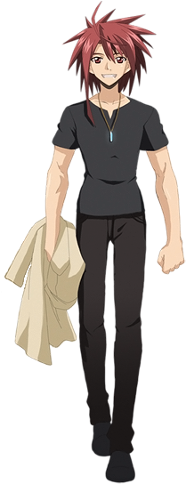 Red Hair - Anime (241x551), Png Download