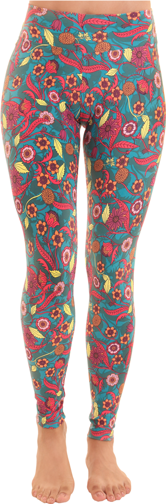 Om Legging Flower Garden - Flower Garden (1000x1000), Png Download