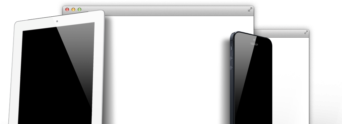 Responsive Mockup2 Placeholder - Ipad Placeholder (1170x434), Png Download