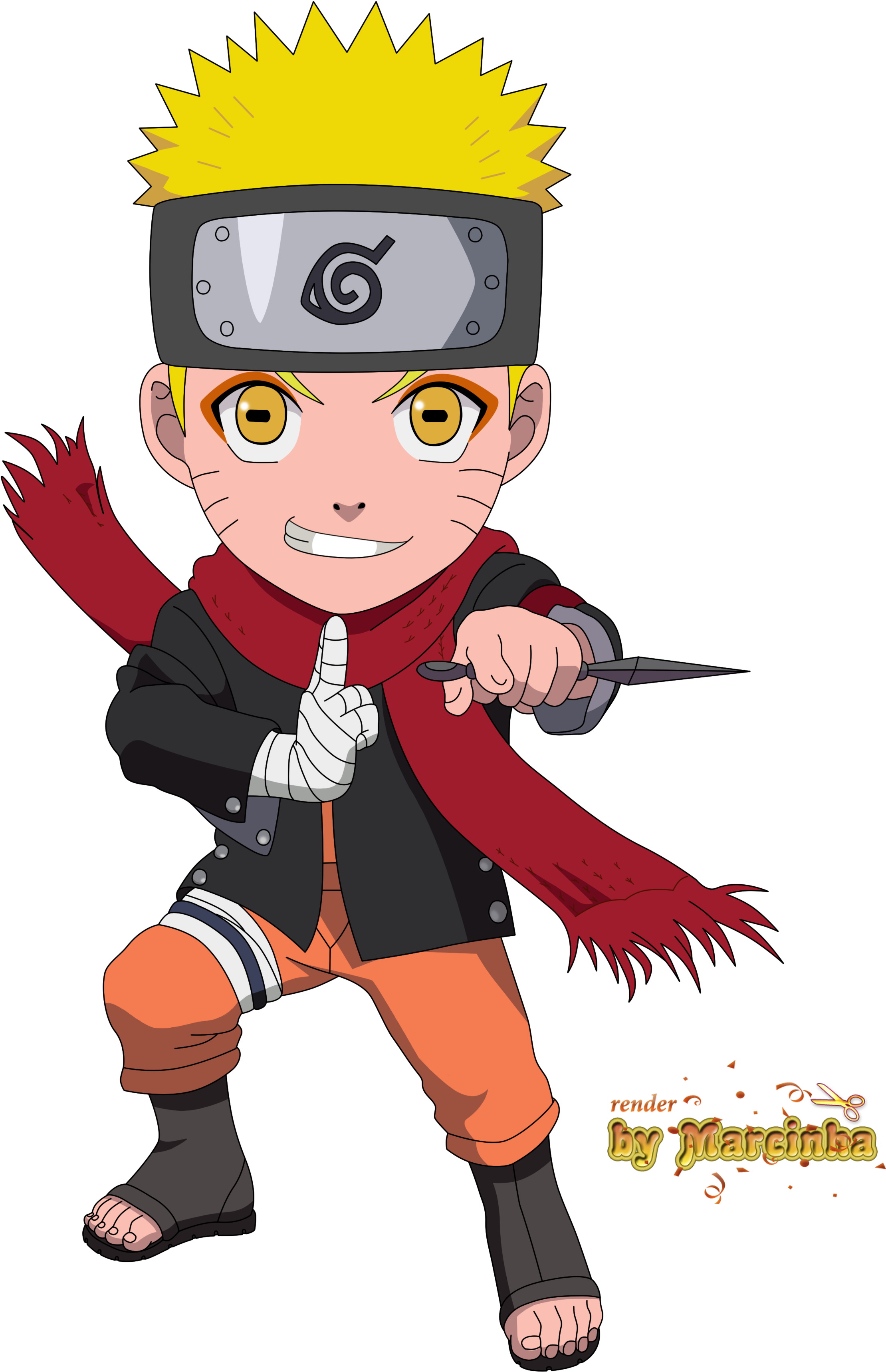 Naruto Clipart File - Naruto The Last Chibi (2500x3600), Png Download