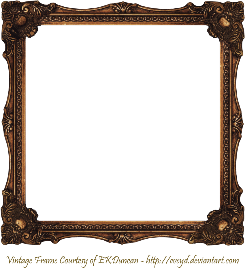Elaborate Wood Scroll Frame 2 By Ekduncan By Eveyd - Book - Stories And Pictures (hardcover) (900x959), Png Download