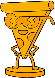 Pizza Steve Game Piece - Pizza Steve (340x426), Png Download