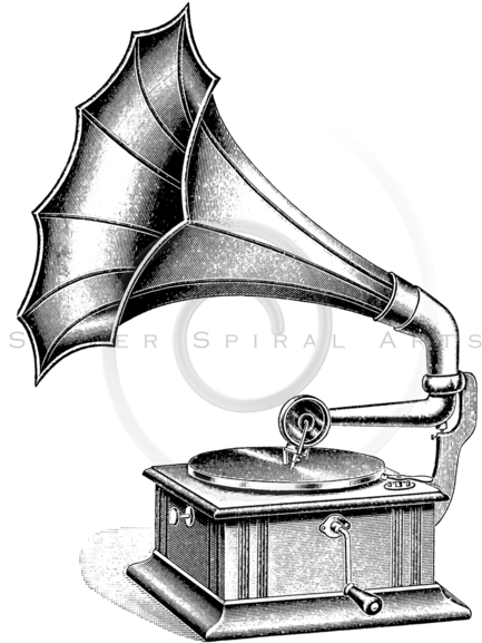 Phonograph Png (441x600), Png Download